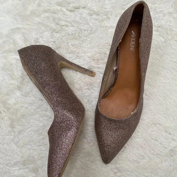 Ardene - Glitter Pointed Toe Heels - Picture 2 of 9